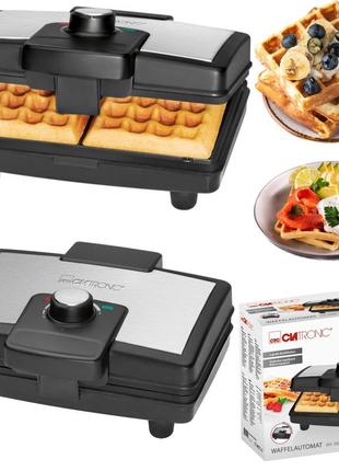 Вафельница для бельгийских вафель clatronic wa 3606