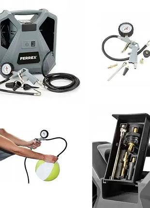 Автомобільний компресор ferrex mobiler kompressor gray 3