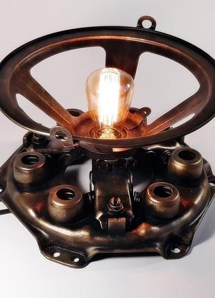 Loft настольная лампа steampunk (mine rg 45)1 фото