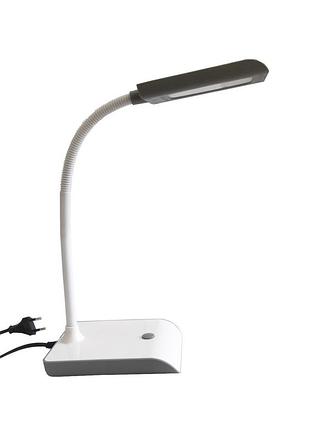 Настільний світильник led xg-7701 7w 220v 4000k grey