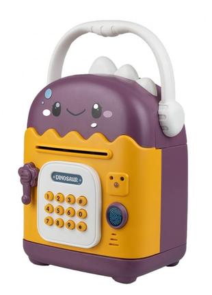 Сейф скарбничка дитяча електронна музична із замком на відбиток пальця та розпізнаванням обличчя2 фото