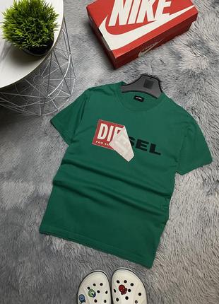 Мужская футболка дизель diesel на лето t-shirt мужская футболка дизель на лето