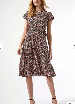 Легка сукня у квітковий принт від dorothy perkins 🖤🩷2 фото