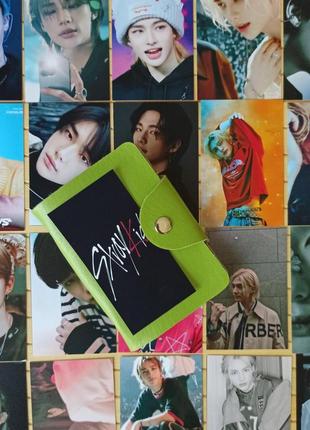 Комплект картхолдер + 24 картки хенджин hyunjin stray kids стрей кидс
