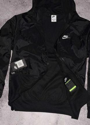 Nike nsw windrunner (мужская куртка ветровка виндранер tech fleece )4 фото