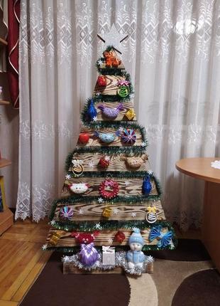 Елка из дерева. экологически чистая.