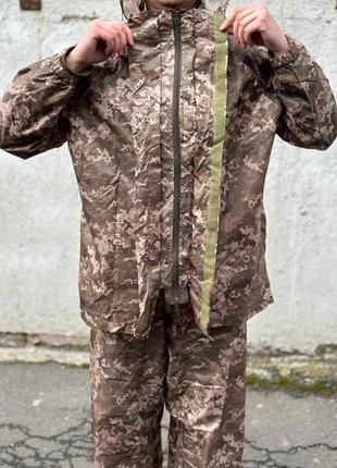 Тактический костюм дождевик пиксель,дождевик пиксель,военный костюм дождевик пиксель,тактический костюм пиксел3 фото