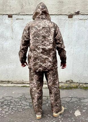 Тактический костюм дождевик пиксель,дождевик пиксель,военный костюм дождевик пиксель,тактический костюм пиксел2 фото