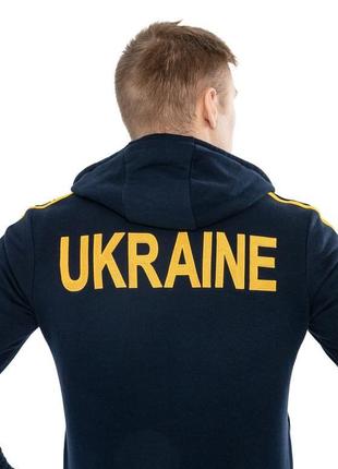 Спортивний костюм темно-синій «україна»3 фото