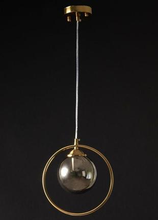 Люстра подвес на 1 лампочку sneha (996422156/1 gold)