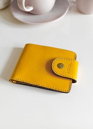 Жіночий шкіряний гаманець (km-0011)1 фото