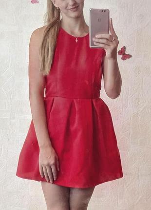 Красное платье куколка платье кукукла юбка Красное