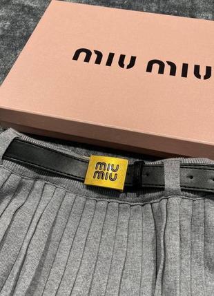 Юбки miu miu4 фото