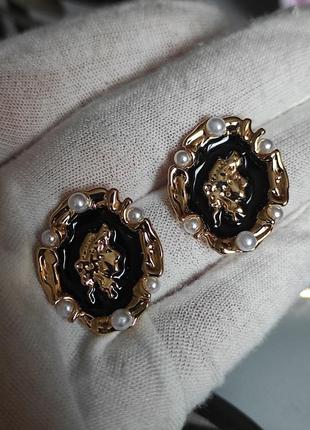 Шикарні сережки у вінтажному стилі ⚜️