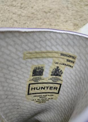 Резинові чобітки оригінальні hunter 25р4 фото