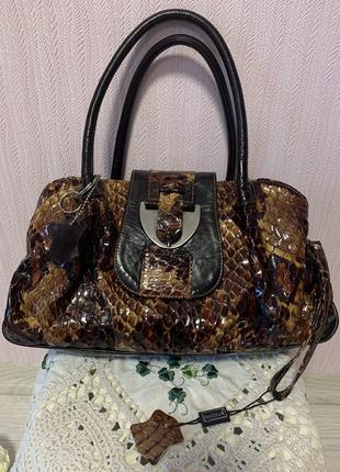 Шкіряна вінтажна сумка