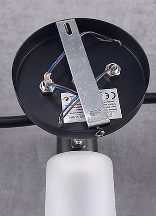 Люстра поворотная на 3 плафона sneha (9992891299/3 black)