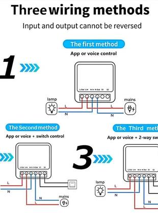 Розумне wi-fi реле smart home 1200 ват для дома.6 фото