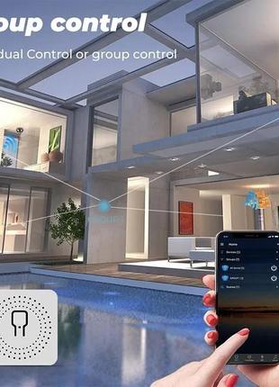 Розумне wi-fi реле smart home 1200 ват для дома.2 фото