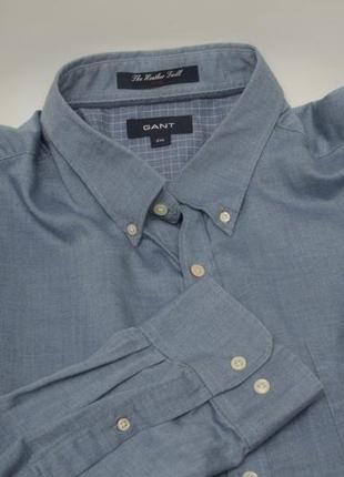 Gant xxl the heather twill рубашка из хлопка