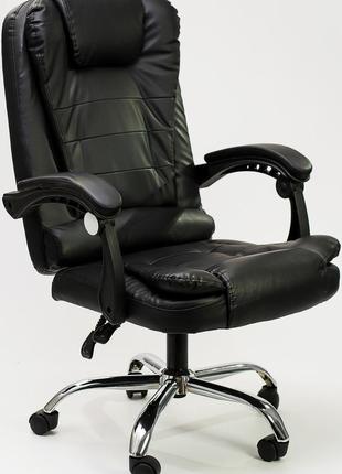 Крісло офісне diego чорне