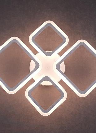 Люстра светодиодная-led ромбы dimmer sneha (9982365331/2+2 white)