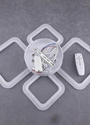 Люстра светодиодная-led ромбы dimmer sneha (9982365331/2+2 white)