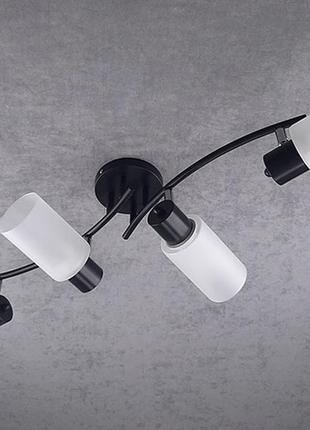 Люстра поворотна на 4 плафони sneha (9985131299/4 black)