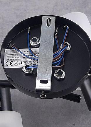 Люстра поворотна на 4 плафони sneha (9985131299/4 black)