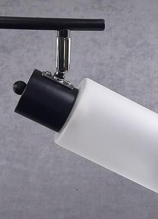 Люстра поворотна на 4 плафони sneha (9985131299/4 black)