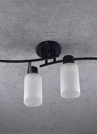 Люстра поворотна на 4 плафони sneha (9985131299/4 black)