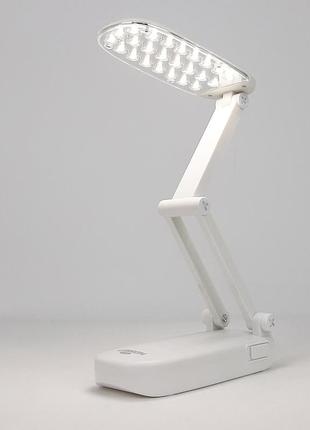 Светодиодная настольная led лампа с аккумулятором 6w, 400 lm, 4100k sneha (997964)5 фото