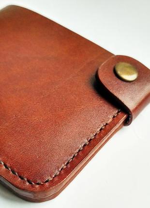 Кожаный мужской бумажник4 фото