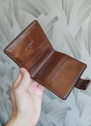 Стильний шкіряний гаманець унісекс1 фото