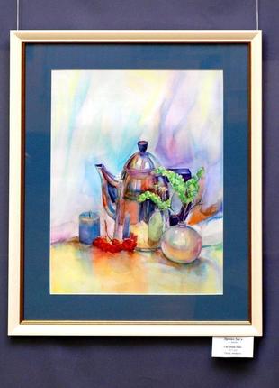 Натюрморт для кухни картина акварелью картина в интерьер заказать картину картина с цветами4 фото