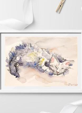 Картини кішок картини з кішками картини з котами картини з кошенятами картини для будинку картина з фото1 фото