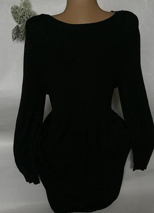 Стильное тёплое платье 6