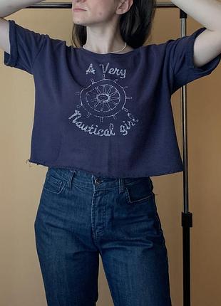 Футболка кроп atmosphere