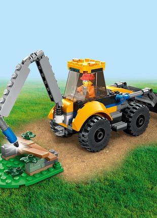 Lego [[60385]] лего сити cіty строительный экскаватор [[60385]]4 фото
