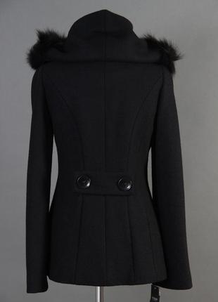 Елегантне чорне пальто! (сток)2 фото