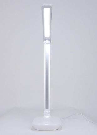 Светодиодная настольная лампа led белая, usb, dimmer, 3000-6000k sneha (997903 8w)9 фото