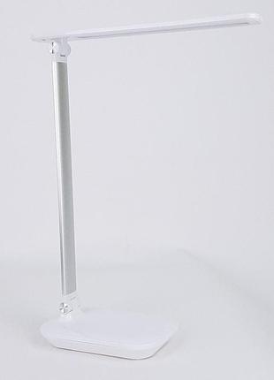 Светодиодная настольная лампа led белая, usb, dimmer, 3000-6000k sneha (997903 8w)6 фото