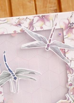 Нежные открытки-шейкеры с орхидеями4 фото
