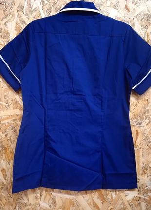 Спецодежда alexandra женская рубашка для медработника размер м синяя3 фото