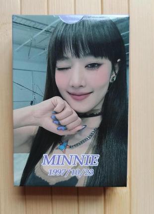 Ломокарти міні айдиль lomo cards minnie (g)i-dle