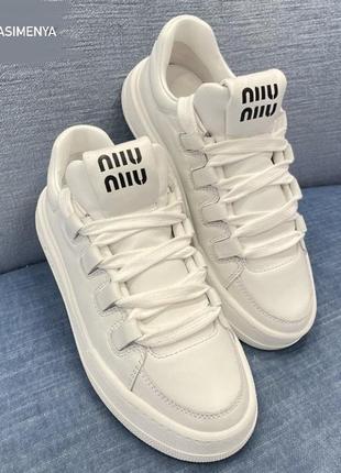 Кроссовки miu miu