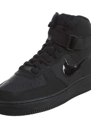 Nike air force 1 high gs кроссовки черные оригинал высокие