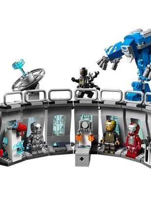 Lego iron man hall sale