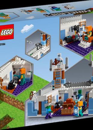 Lego лего minecrаft крижаний замок 21186 (499 деталей) brickslife2 фото