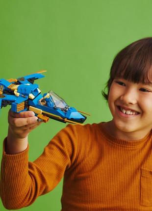 Lego лего ninjago самолет-молния эво джея 71784 (146 деталей) brickslife10 фото